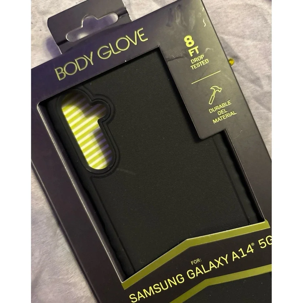 NEW Body Glove Slim Black Protective Phone Case for Samsung Galaxy A14 5G